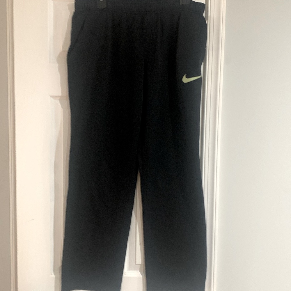 NIKE Swoosh & Name Logos Pants 28” inseam NWOT